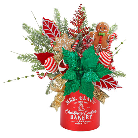 Arreglo Navideño Galletas