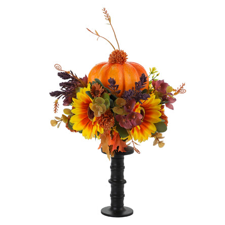Candelabro Con Calabaza