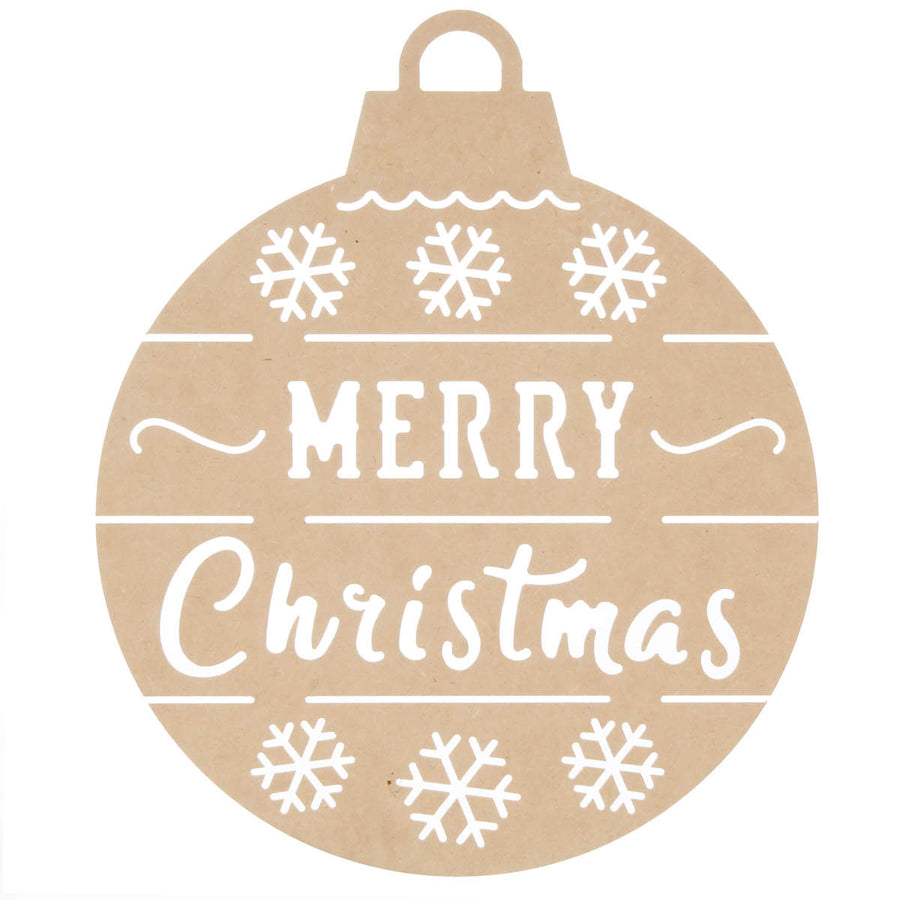 Art.10075 Esfera Navidad Copos 30cm