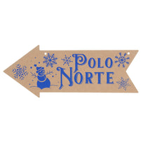 Art.10112 Flecha Frase Navidad