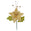 Fantasías Miguel Art.1052 Pick Navidad 35cm 1pz Oro