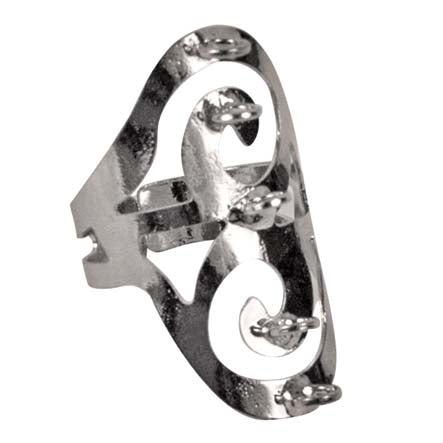 Art.10553 Anillo Con Argollas