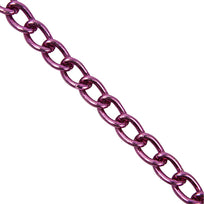 Art.10981 Cadena De Aluminio Varios Colores
