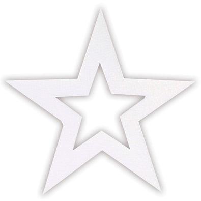 Fantasías Miguel Art.11030 Estrella Calada Grande 25x1.5cm 1pz