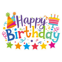 Art.11045 Letr Happy Birthday 45x69cm