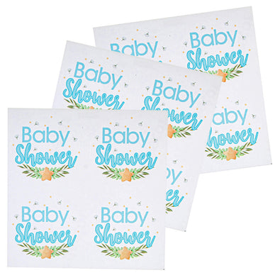 Fantasías Miguel Art.11469 Calcomanía Baby Shower 4.5cm 12pz