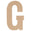 Fantasías Miguel Art.11486 Letras Mayúsculas Mdf 35cm 1pz G