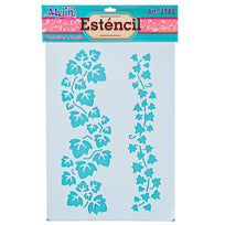 Art.3982 Plantilla Esténcil Hojas