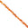 Fantasías Miguel Art.4138 Cuenta Cristal Escalera 4mm Hilo 95pz Naranja