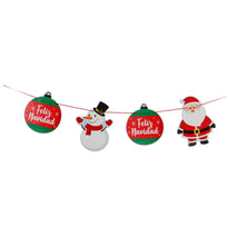 Art.4418 Banderín Navidad X12