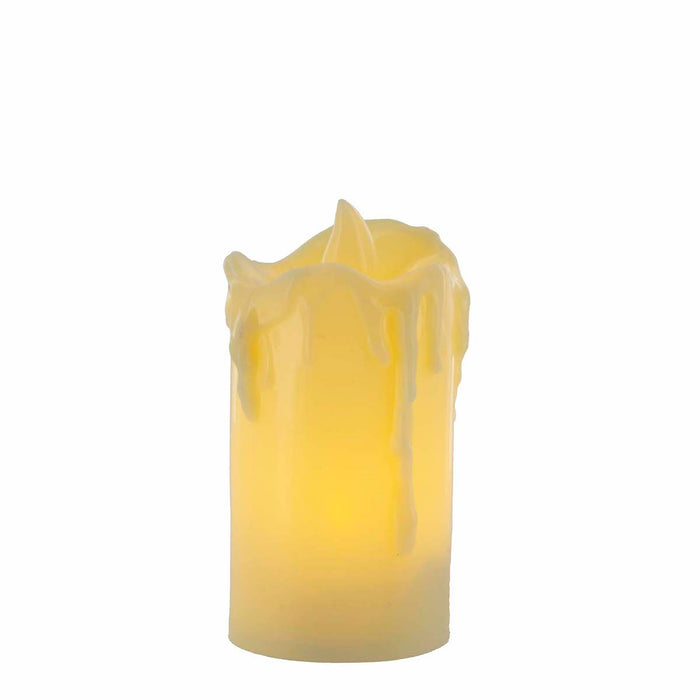 Art.4612 Vela Led   (Cada Pieza Incluye 3 Baterias reemplazables)