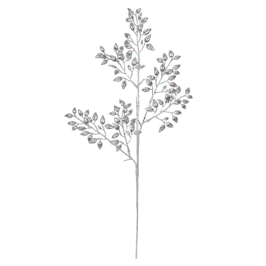 Art.4783 Vara Follaje Metalizado 47cm