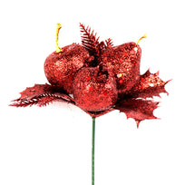Art.4900 Pick De Navidad Manzana/Pera/Granada