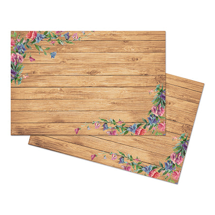Art.4953 Mantel Individual de Papel Madera