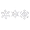 Fantasías Miguel Art.5016 Figuras De Navidad Blanco 5cm 3pz