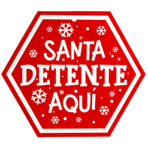 Art.5264 Let Santa Detente Gd 30x34.5cm