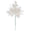Fantasías Miguel Art.5584 Pick Diamantado Follaje 22cm 1pz Perla
