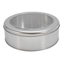 Art.5876 Caja Redonda Con Ventana