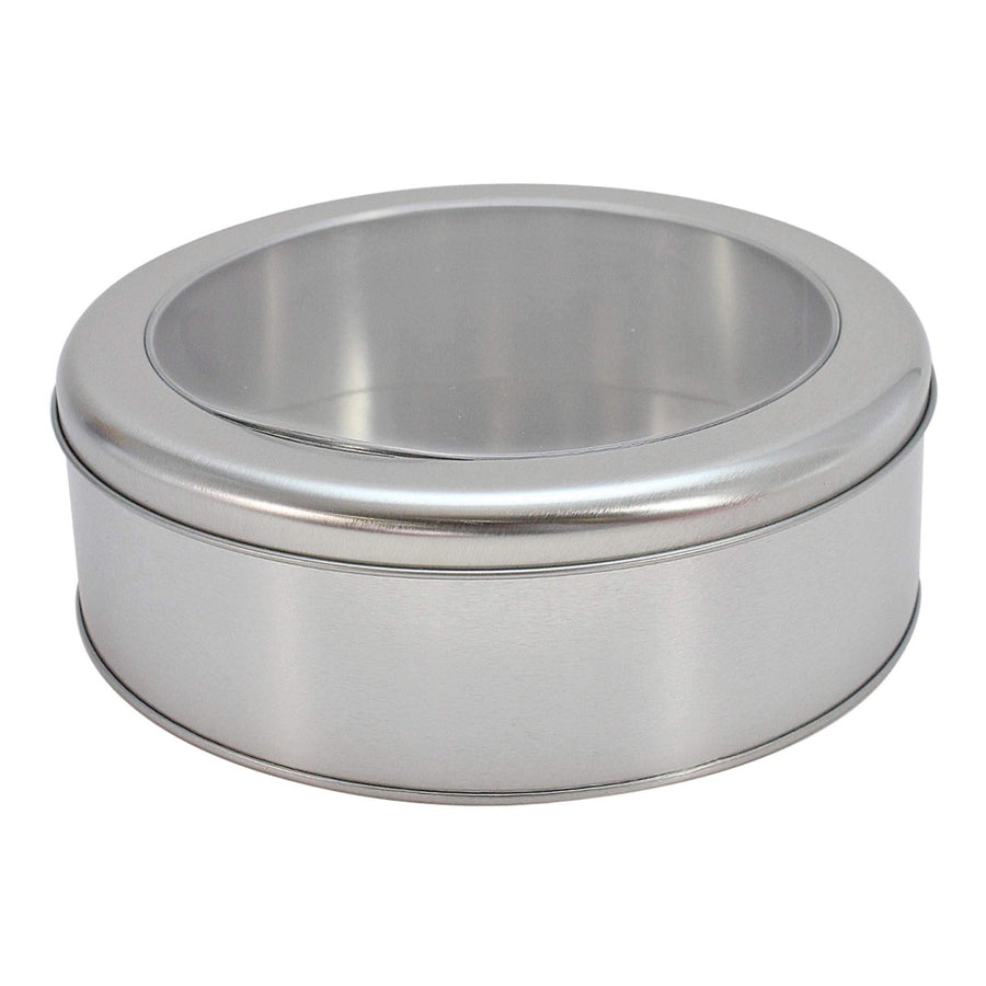 Art.5876 Caja Redonda Con Ventana