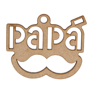 Art.6099 Llavero Papa Bigote 4x5cm