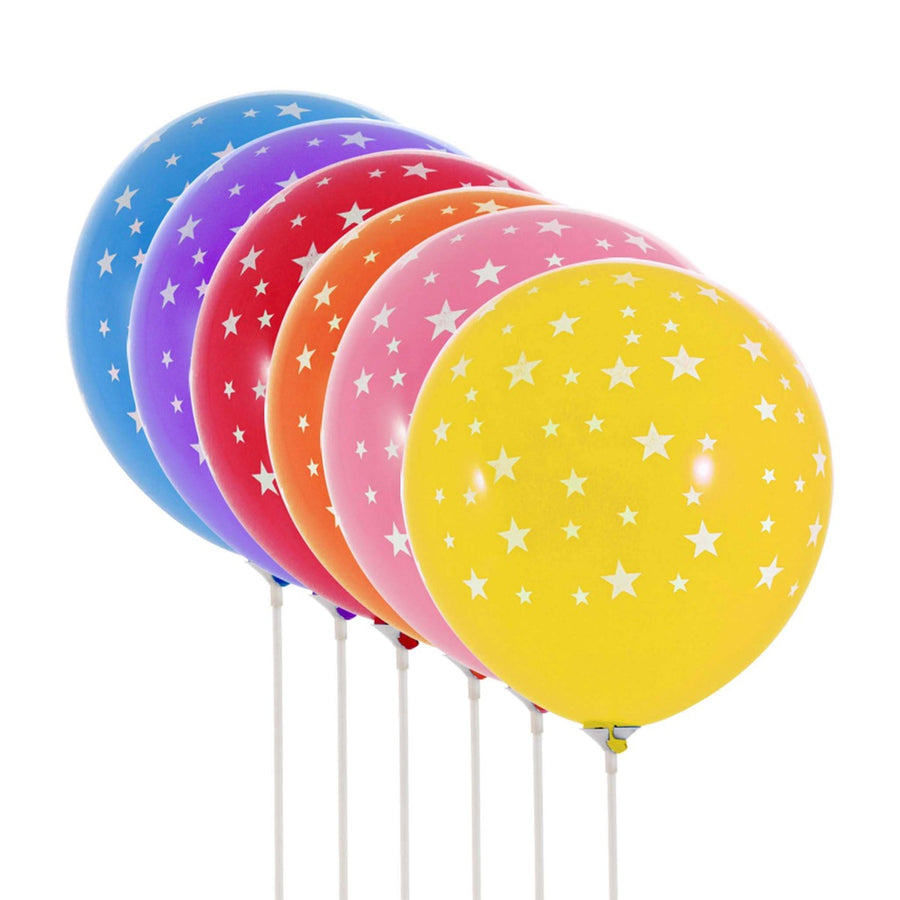 Art.6265 Globo Impreso Con Estrellas
