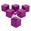 Fantasías Miguel Art.6447 Cajita Cuadrada 5.2x5.1x5.3cm 6pz Morado