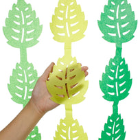 Art.6510 Guía De Papel Picado Hoja Tropical 2mx11.5cm 3pz