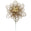 Fantasías Miguel Art.6823 Pick Flor Navidad 16cm 1pz Champaña
