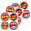 Fantasías Miguel Art.6966 Etiqueta Comic 4.5x4.5cm 12pz Multi-Color