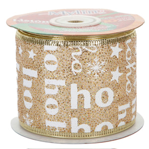 Art.6996 Listón Diamantado Ho Ho Con Orilla