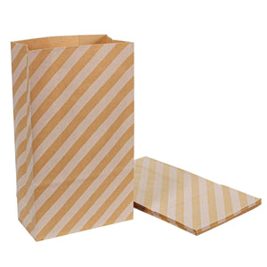 Art.7624 Bolsa De Papel Rayas