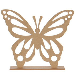 Art.8065 Mariposa Con Base Grande 50x60x10cm 1pz