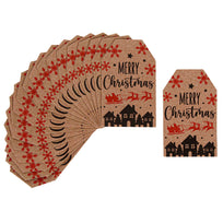 Art.8251 Tarjeta Rectangular Feliz Navidad