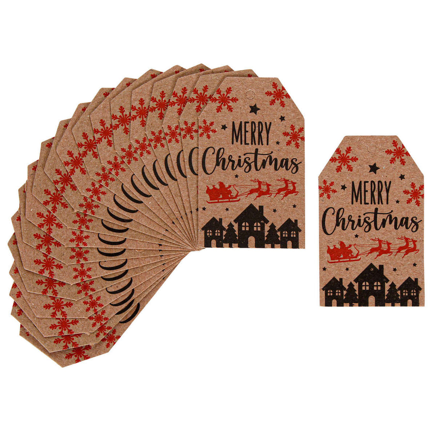 Art.8251 Tarjeta Rectangular Feliz Navidad