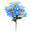 Fantasías Miguel Art.8670 Bush Chico Lily x5 Flores 40cm 1pz Azul Claro