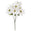 Fantasías Miguel Art.8675 Flor Nochebuena Terciopelo x7 44cm 1pz Blanco