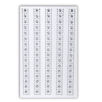 Art.9571 Piedras Acrílicas Con Adhesivo Varios (Aprox 720pz)