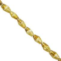 Art.9660 Cuenta Cristal Trompo Metálico