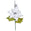 Fantasías Miguel Art.9864 Flor De Nochebuena Grande Terciopelo 32cm 1pz Blanco