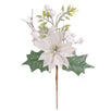 Fantasías Miguel Art.9886 Pick Natural Blanco Nochebuena 23.5cm 1pz