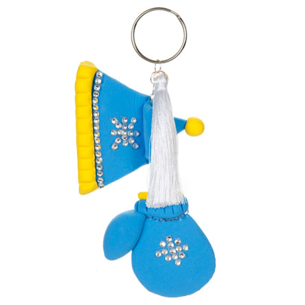 Llavero Con Guantes Y Gorrito Invernal