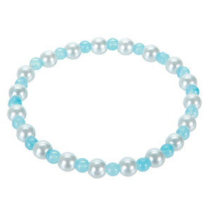 Pulsera Con Perlas Y Cuenta Brillante