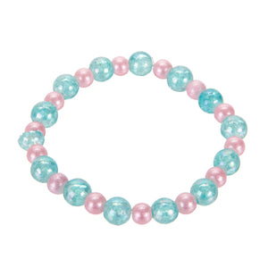 Pulsera  Cdon Perlas Y Cuenta Redonda