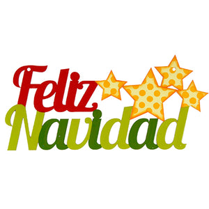 Letrero Feliz Navidad Metálico