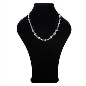 Collar Boda Azul-Plata