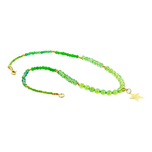 Collar Verde Con Estrella
