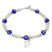 Fantasías Miguel Clave:EZ367 Pulsera Ojito Azul