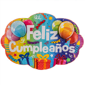 Letrero Feliz Cumpleaños