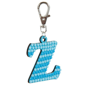 Llavero Brillantes Con Letra