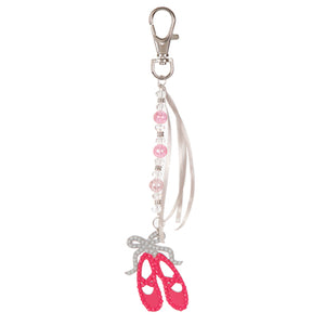 Llavero Zapatillas Con Cuenta Redonda Y Creando Con Brillantes